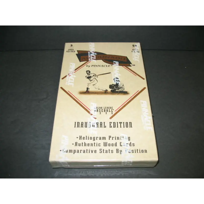 1996 Pinnacle Aficionado Baseball Box