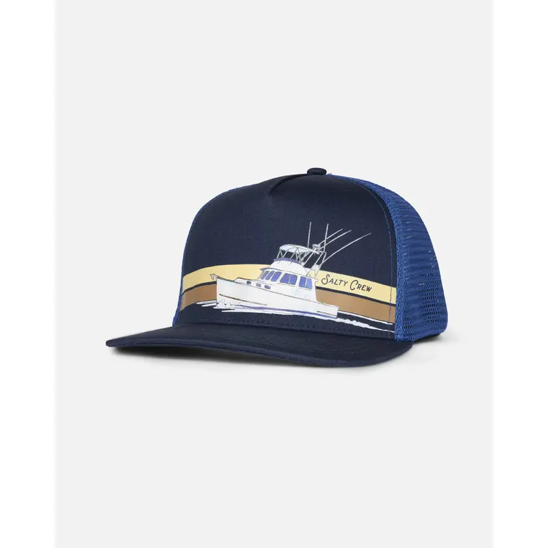 Salty Crew - Water Line - Trucker Cap - Navy