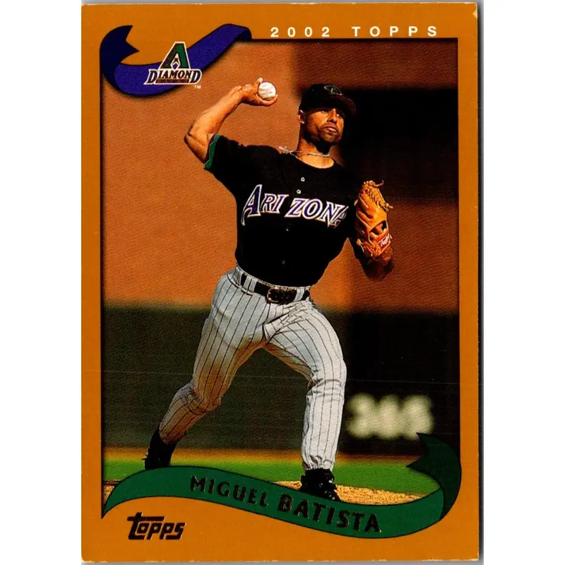 2002 Topps Miguel Batista #374