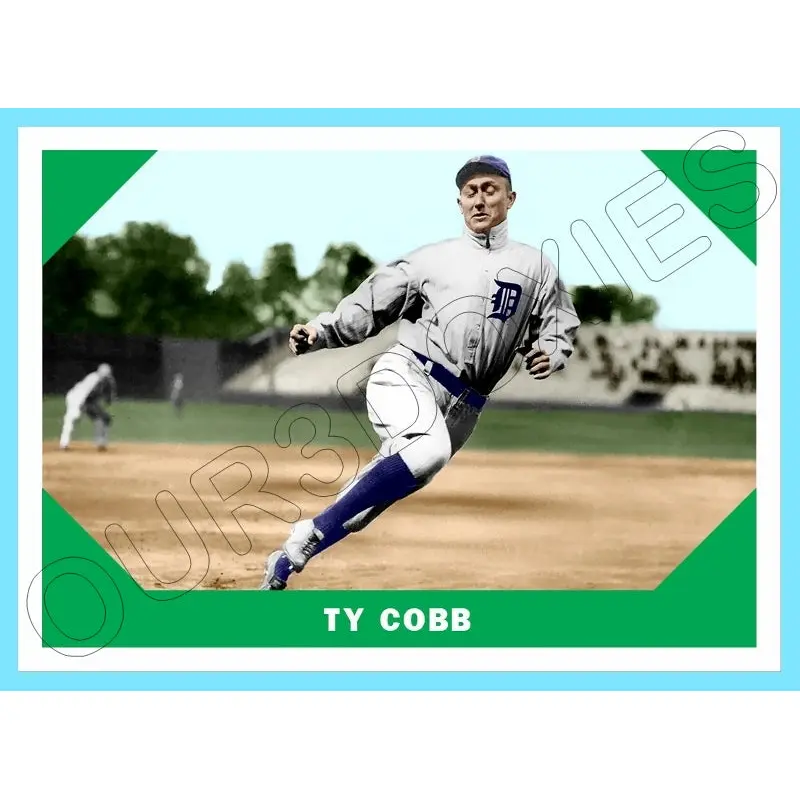 Ty Cobb 1960 Fleer Custom Card - 4197