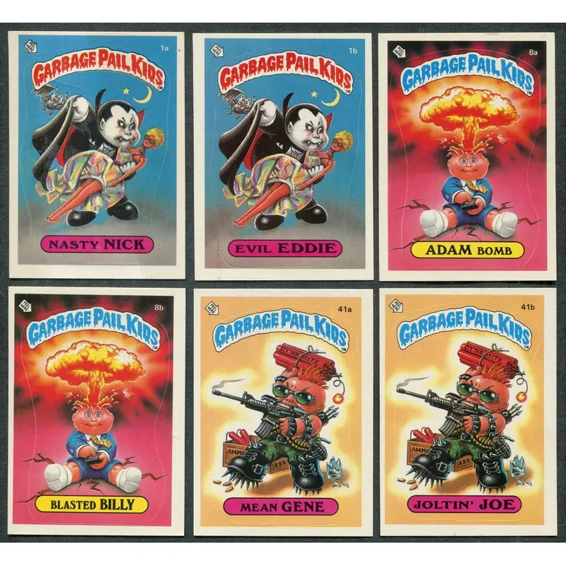 1985 Topps Garbage Pail Kids Complete Series 1 Set (Base Set) NM NM+