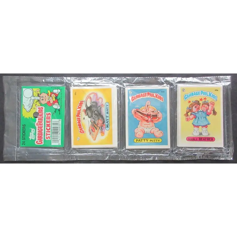 1985 Topps Garbage Pail Kids Unopened Series 2 Rack Pack