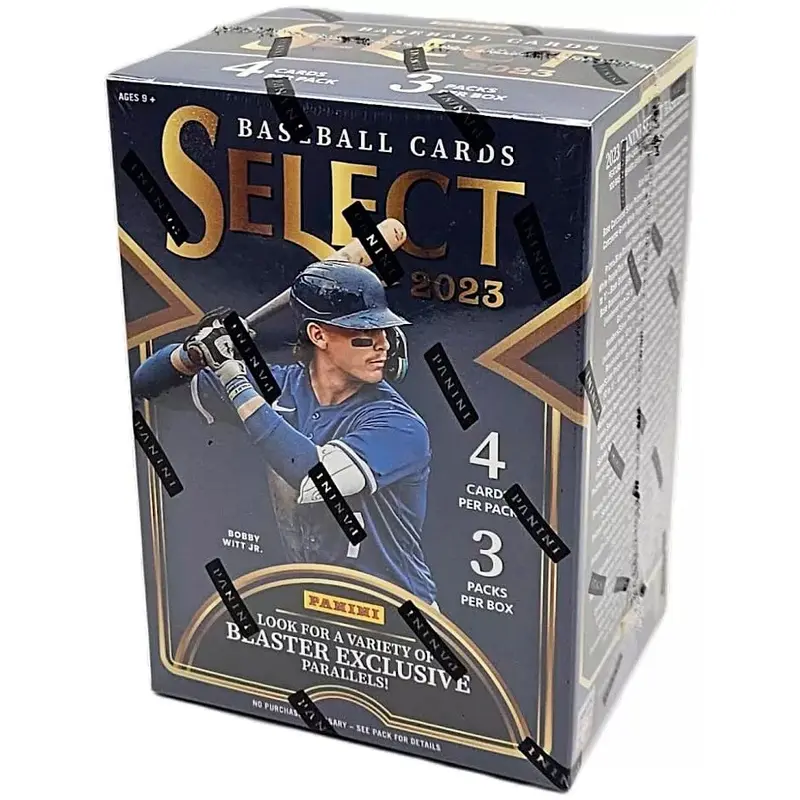 2023 Panini Select Baseball 3-Pack Blaster Box