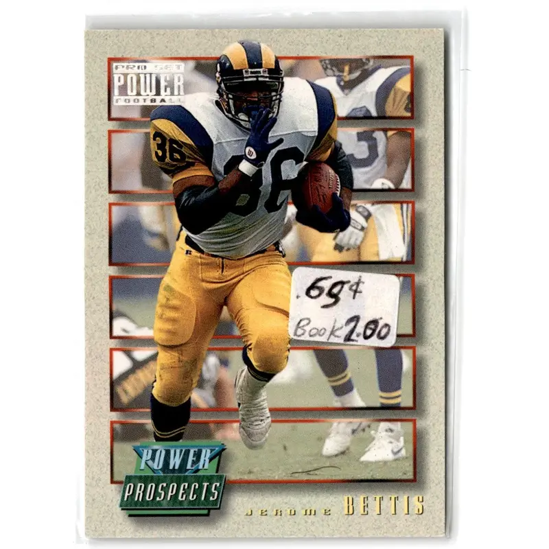 1993 Pro Set Power Update Prospects Jerome Bettis #PP9