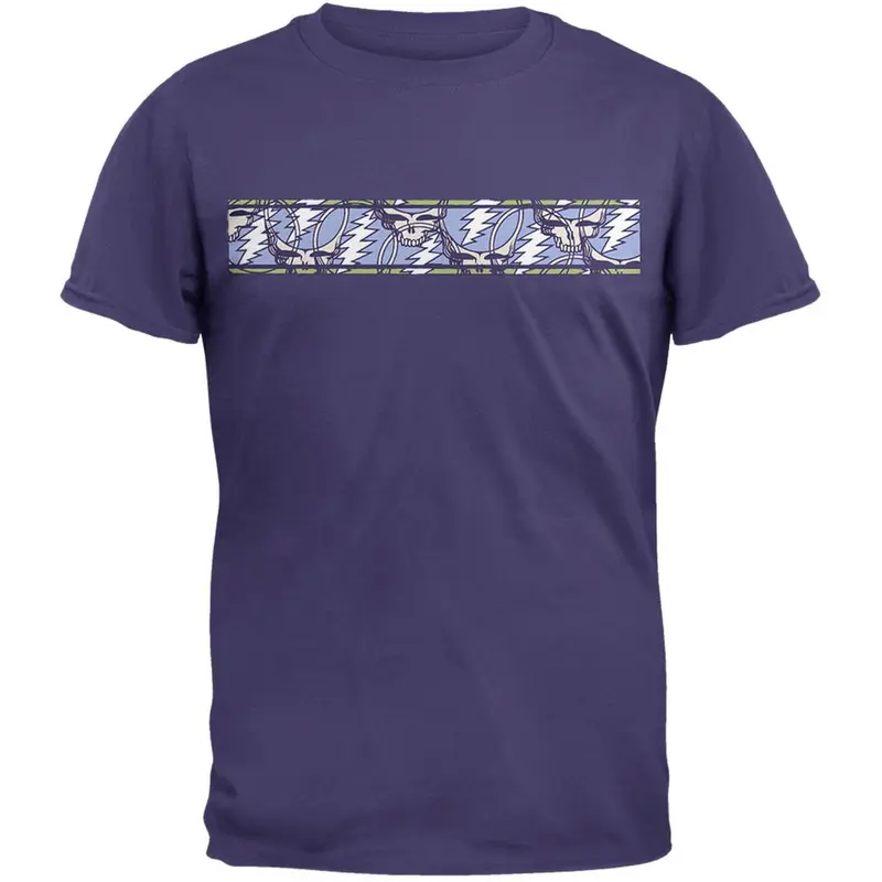 Grateful Dead - Multi Stealie Banded T-Shirt