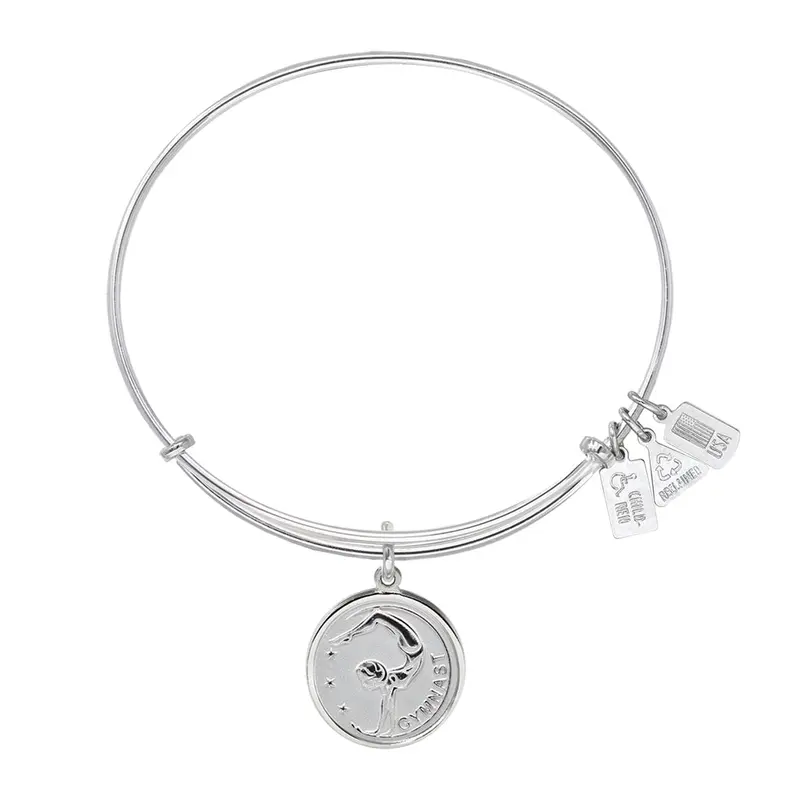Gymnast Charm Bangle
