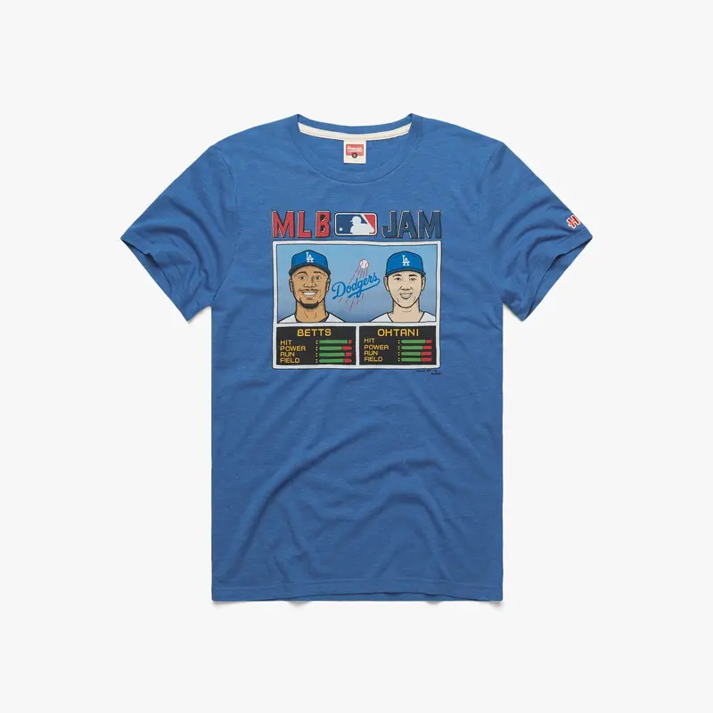 MLB Jam Dodgers Betts and Ohtani