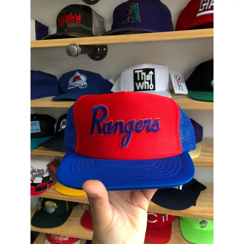 Vintage NHL New York Rangers Trucker Mesh Snapback