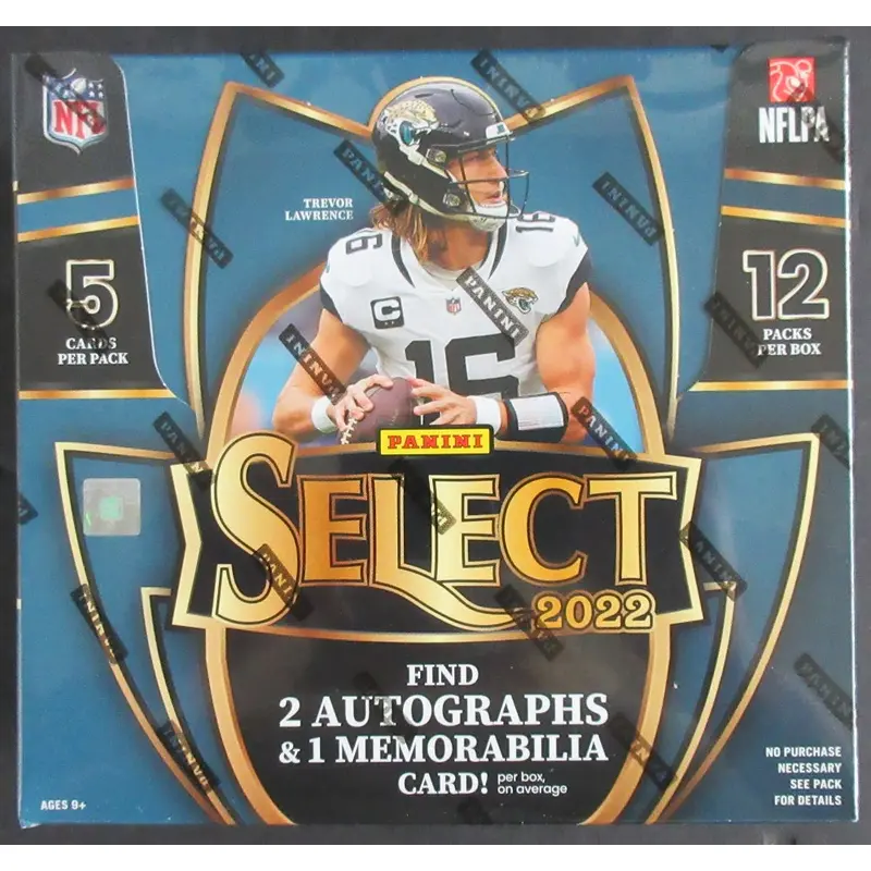 2022 Panini Select Football Box (Hobby) (12/5)