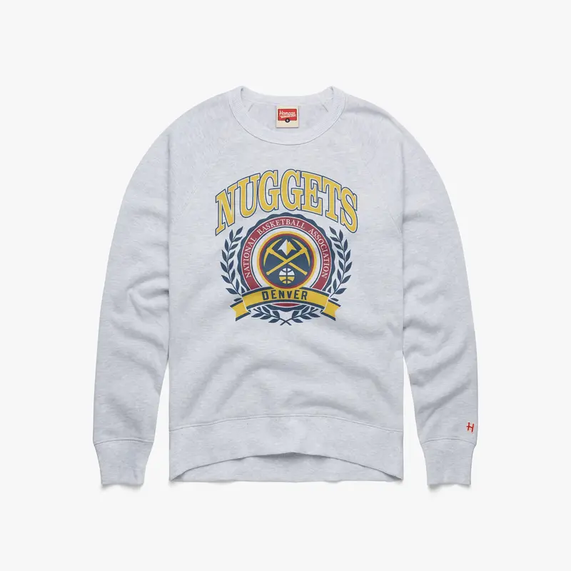 Denver Nuggets Crest Crewneck