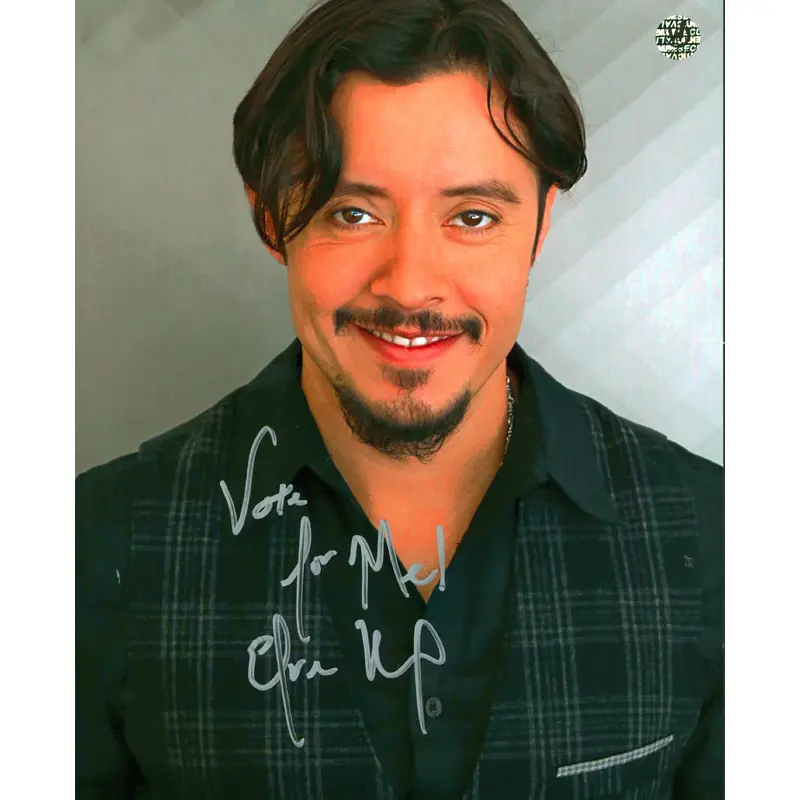 Efren Ramirez Napoleon Dynamite "Vote For Me!" Signed 8x10 Photo Wizard World