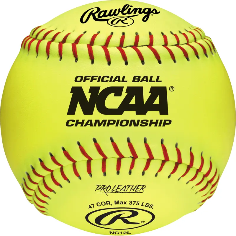 Rawlings 12" Official NCAA Championship Fastpitch Softballs NC12L