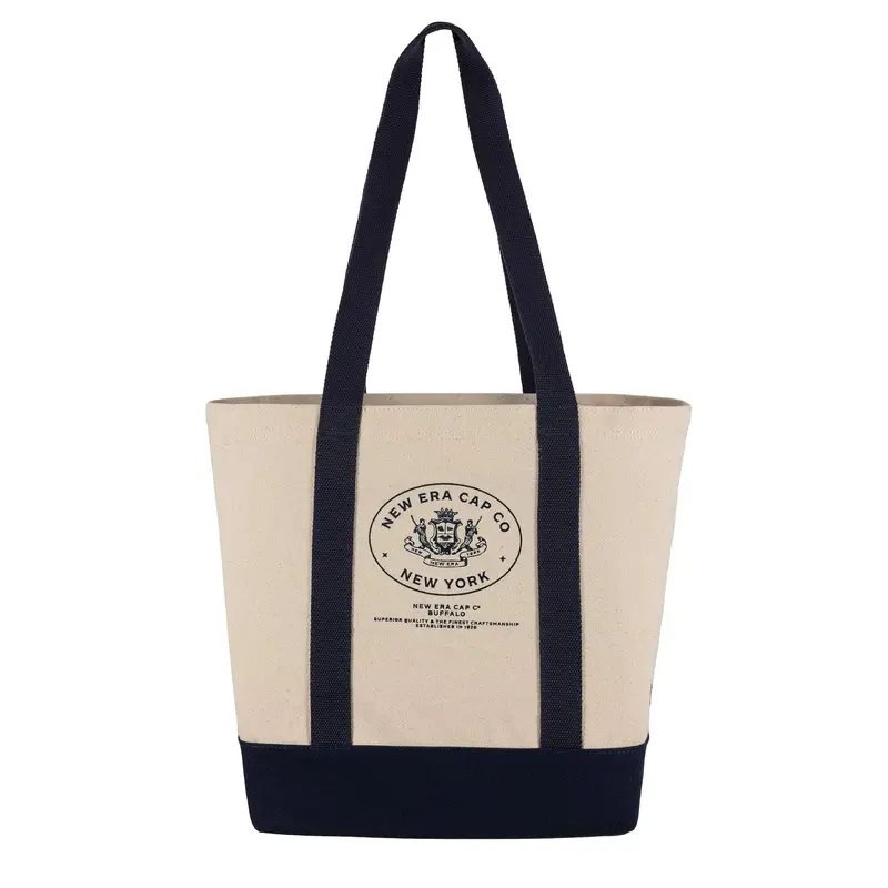 New Era College Graphic Cream Tote Bag