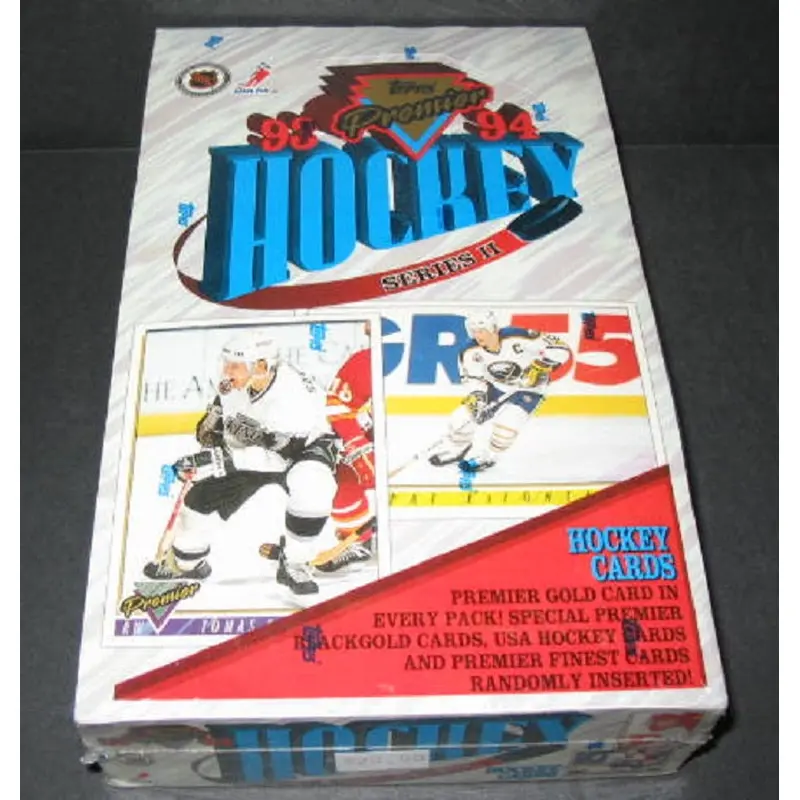 1993/94 Topps Premier Hockey Series 2 Box