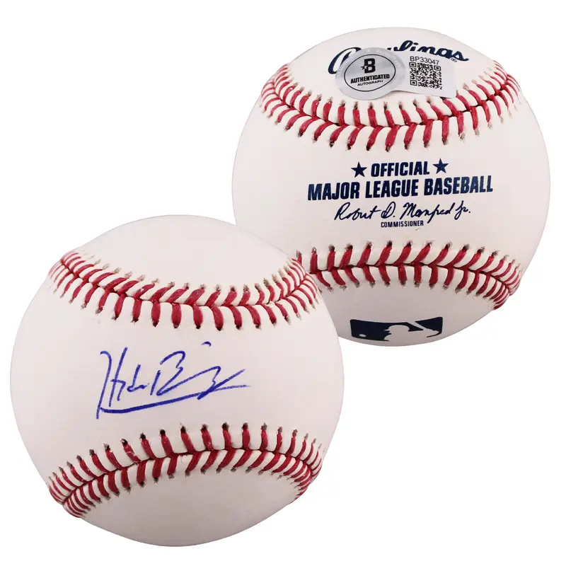 Giants Hayden Birdsong Authentic Signed OML Baseball Autographed BAS #BP33047