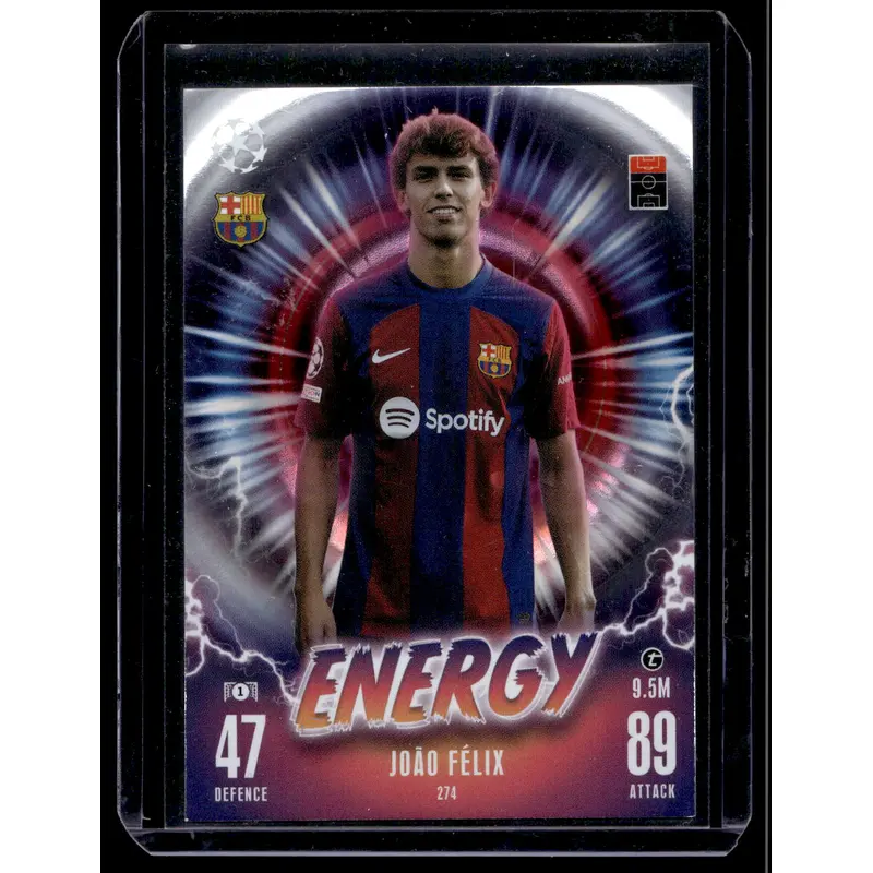 2023-24 Topps Match Attax UEFA Club Competitions Extra - Energy - Joo Flix #274
