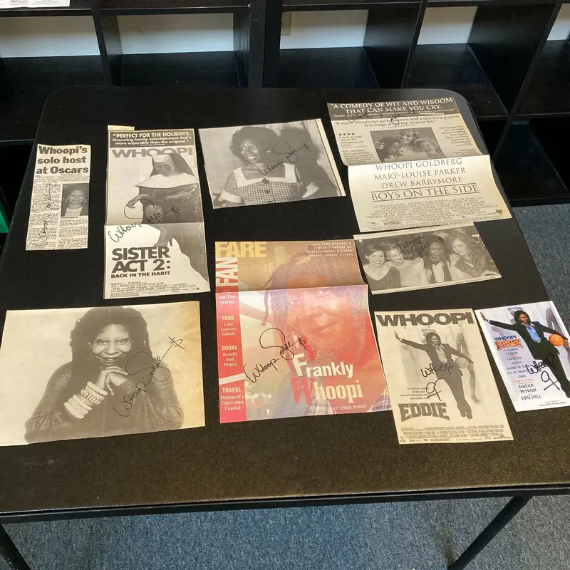 Lot Of (9) Whoopi Goldberg Authentic Signed Autographed Photos