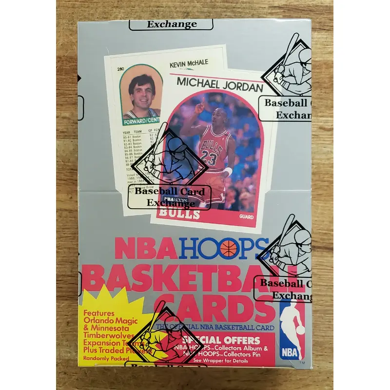 1989-90 Hoops Basketball Series 2 BBCE Wrapped Box - FASC