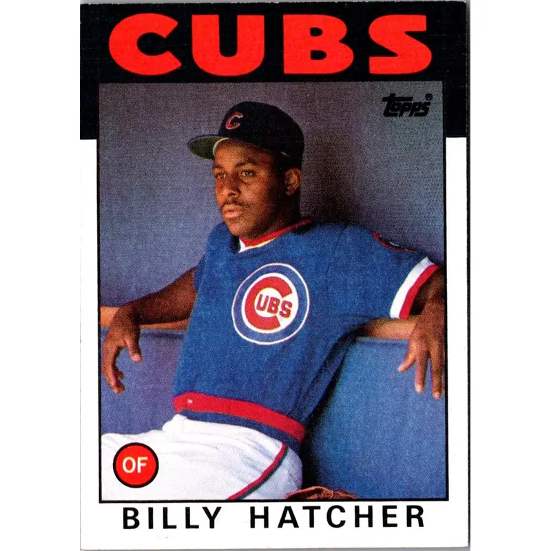 1986 Topps Billy Hatcher #46