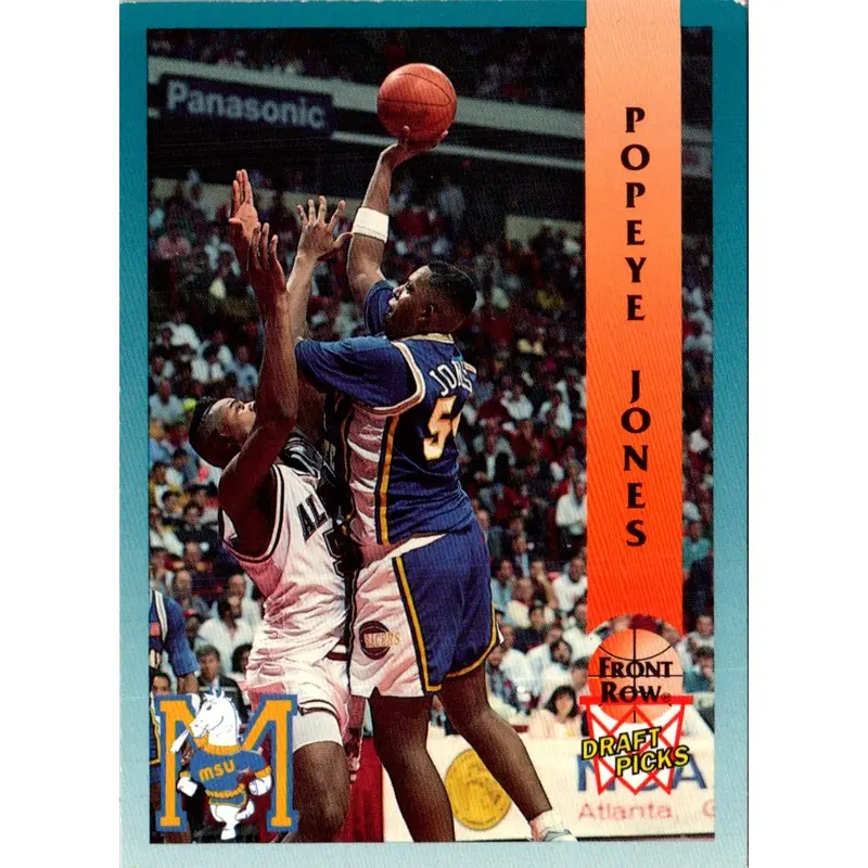 1992 Front Row Draft Picks Popeye Jones #35