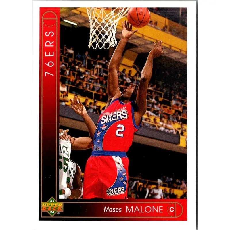 1993 Upper Deck Moses Malone #372