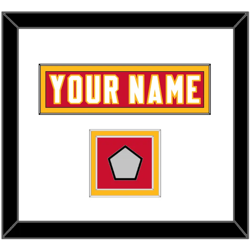 Kansas City Nameplate & Super Bowl Champions Patch - Home Red - Double Mat 3