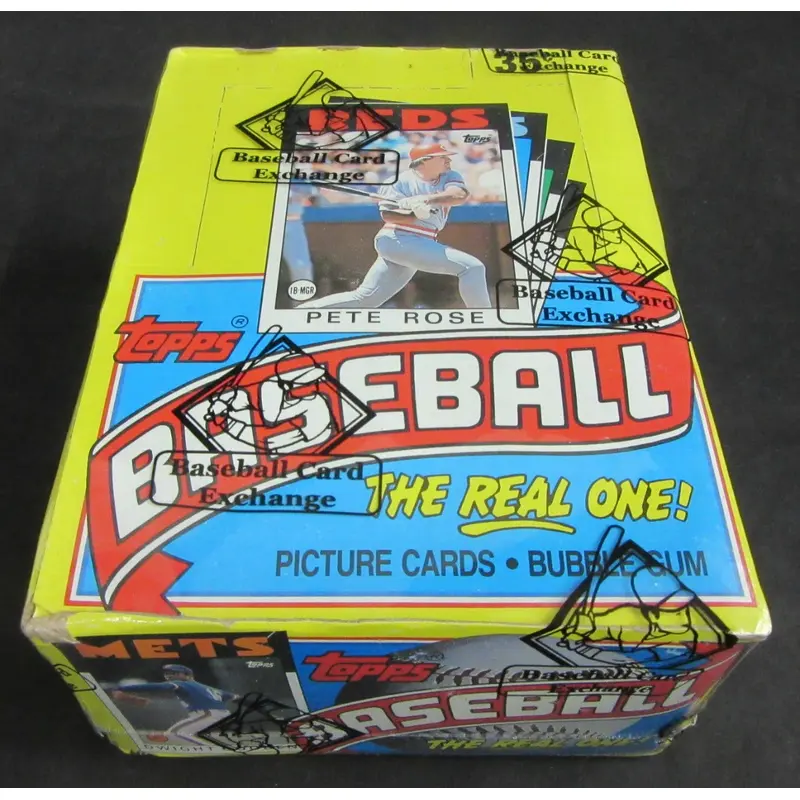 1986 Topps Baseball Unopened Wax Box