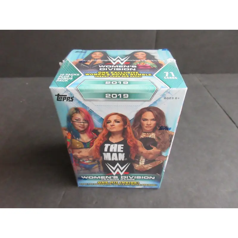 2019 Topps WWE Wrestling Women's Division Blaster Box (10/7)