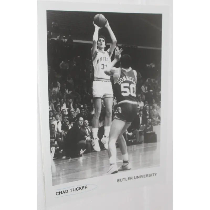 1987 Chad Tucker Butler University Basketball Sporting News Photo