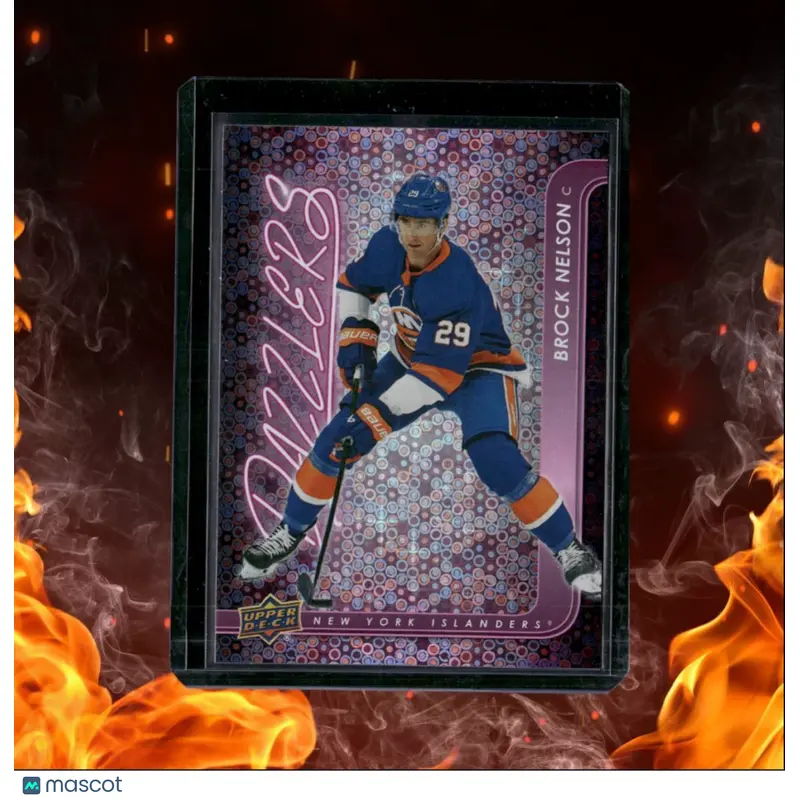 2024-25 Upper Deck Brock Nelson Dazzlers Pink #DZ-6