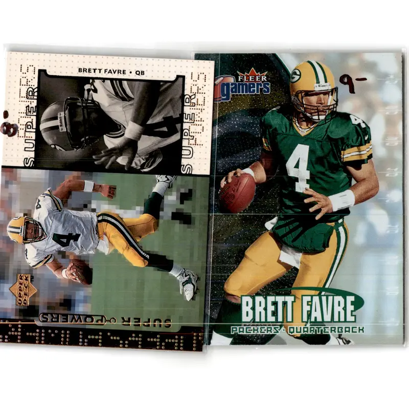 2000 Fleer Gamers Brett Favre #58