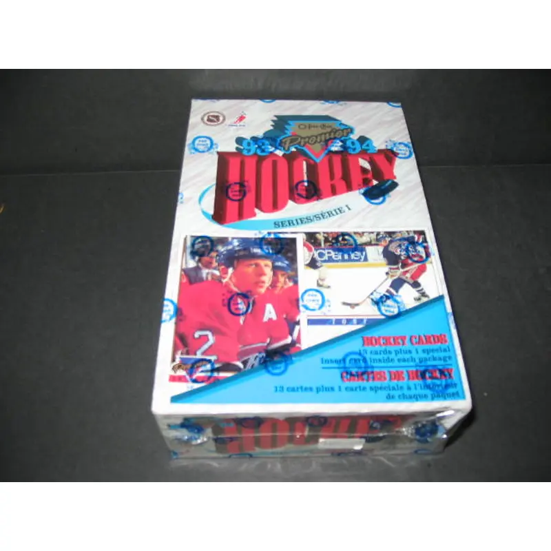 1993/94 OPC O-Pee-Chee Premier Hockey Series 1 Box