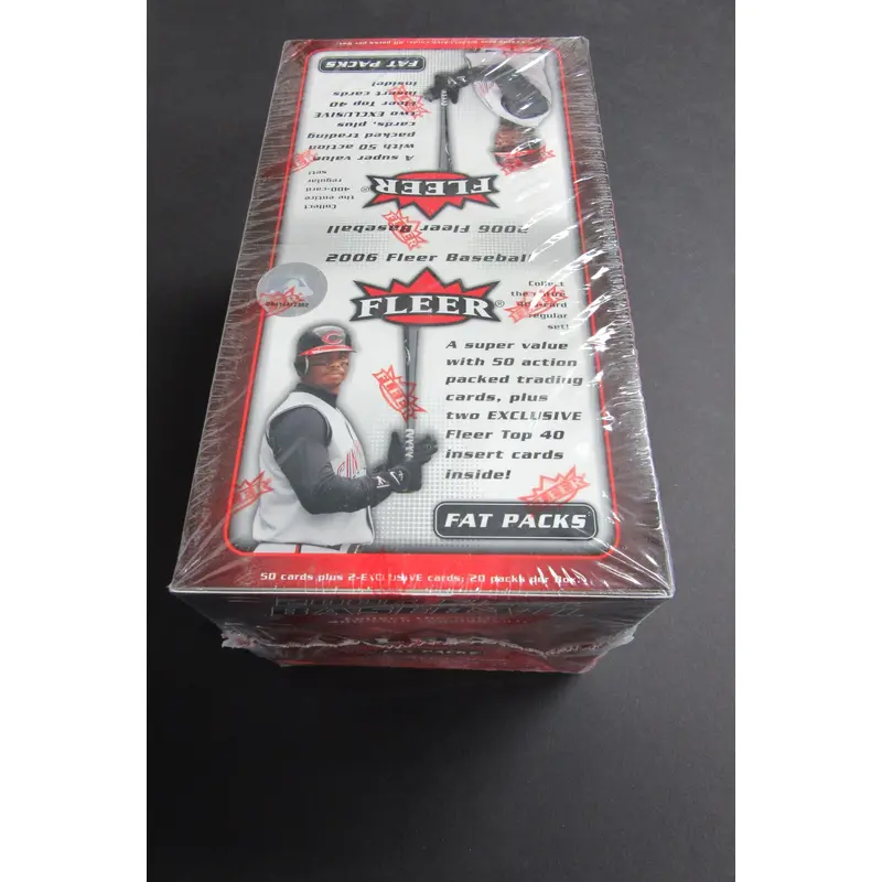 2006 Fleer Baseball Fat Packs Box