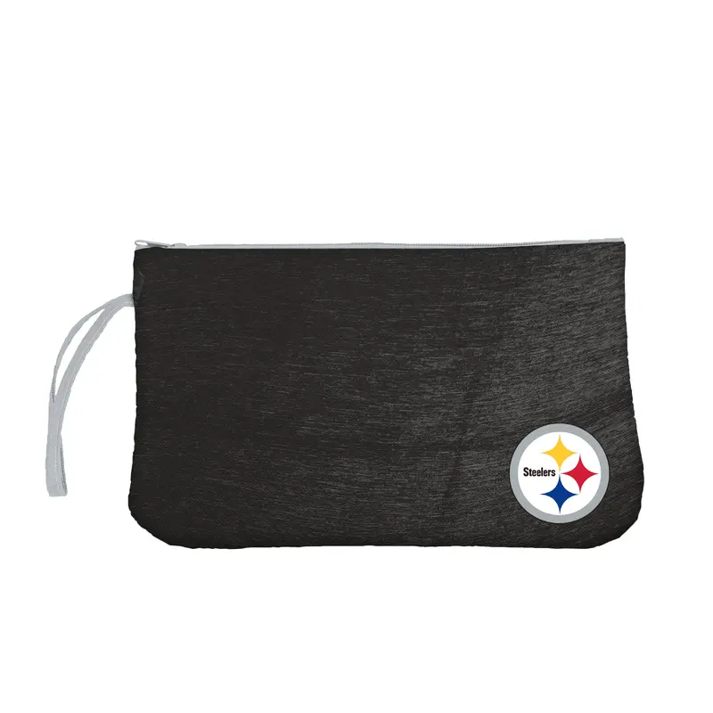Pittsburgh Steelers Black Wristlet