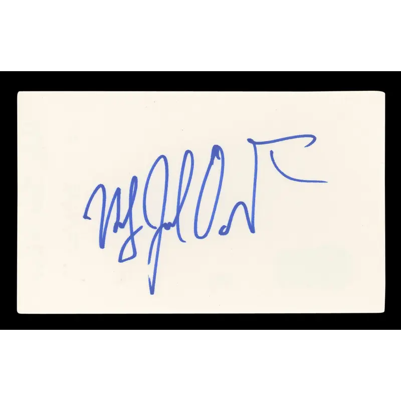 Haley Joel Osment The Sixth Sense Authentic Signed 3x5 Index Card BAS #BL96453
