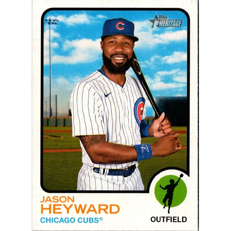 2022 Topps Heritage Jason Heyward #332
