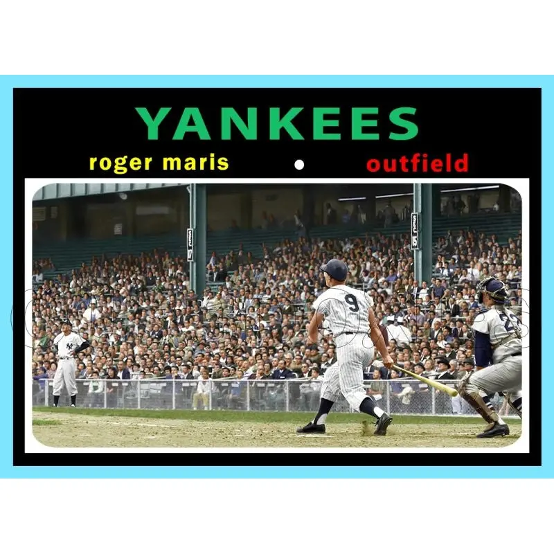 Roger Maris 1971 Topps Custom Card - 4607
