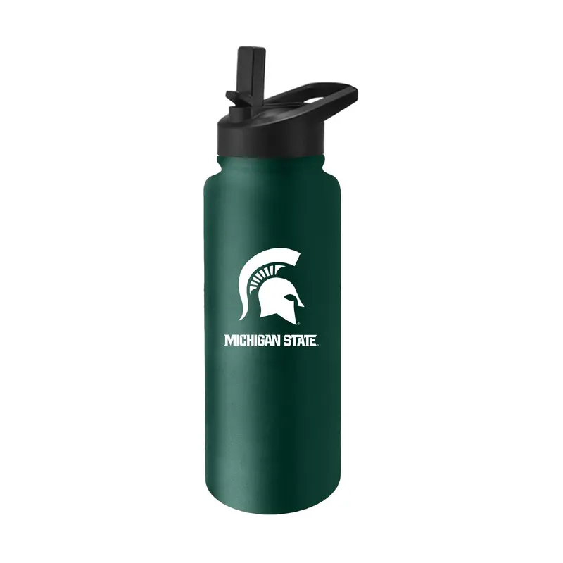 MI State 34oz Campus Color Stainless Quencher Bottle