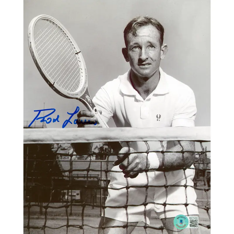 Rod Laver Authentic Signed 8x10 Black & White Photo Autographed BAS #BA73255