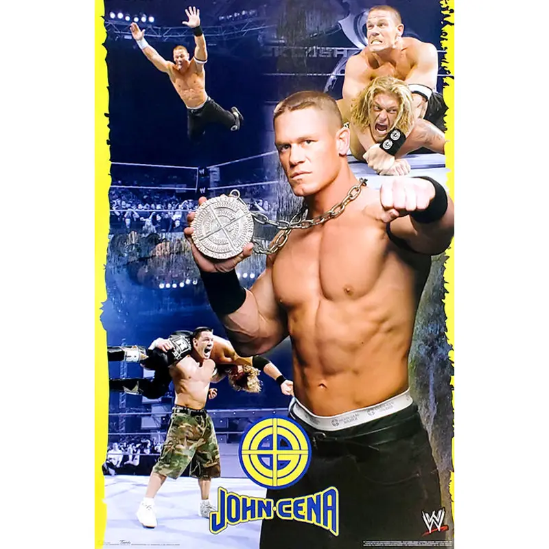 John Cena "Chain Gang Soldier" WWE Wrestling Poster - Trends International 2007