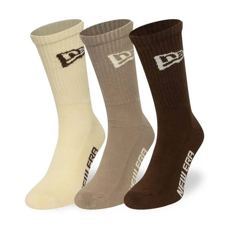 New Era Flag Pastels 3 Pack Crew Socks