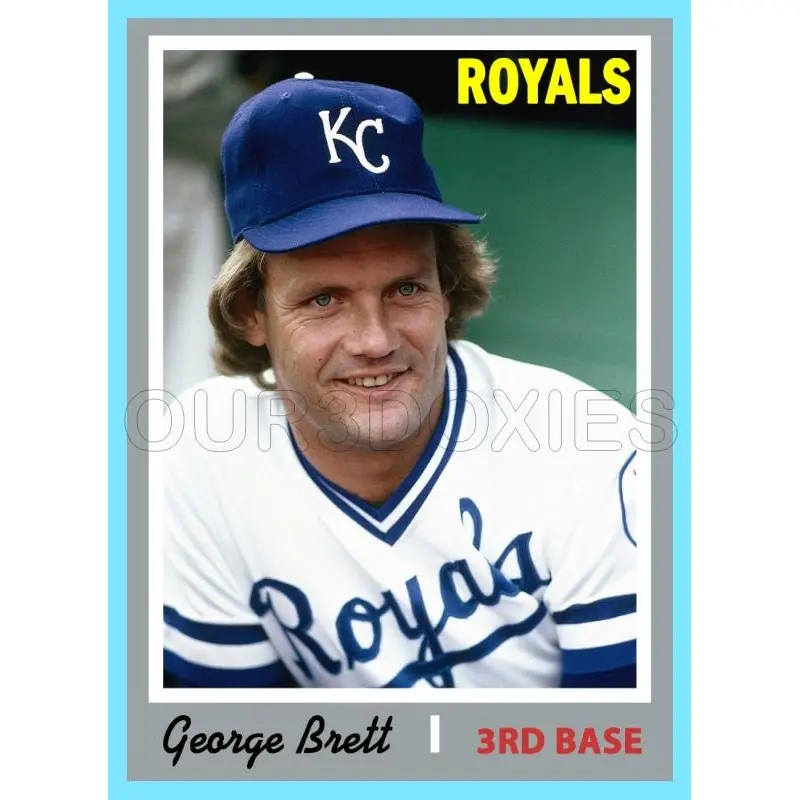 George Brett 1970 Topps Custom Card - 4553