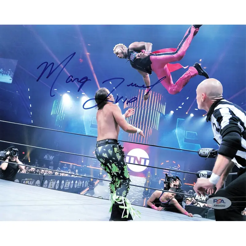 MARQ QUEN signed 8x10 photo PSA/DNA AEW Autographed Wrestling
