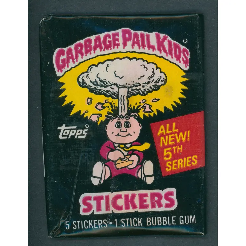 1986 Topps Garbage Pail Kids Series 5 Unopened Wax Pack (w/o price)