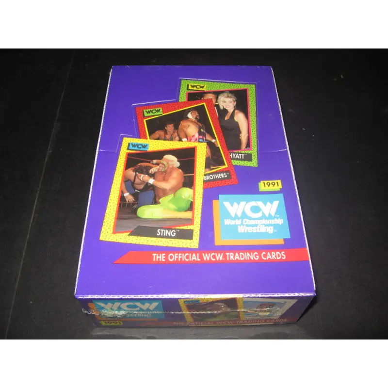 1991 Impel WCW Wrestling Box (Read)
