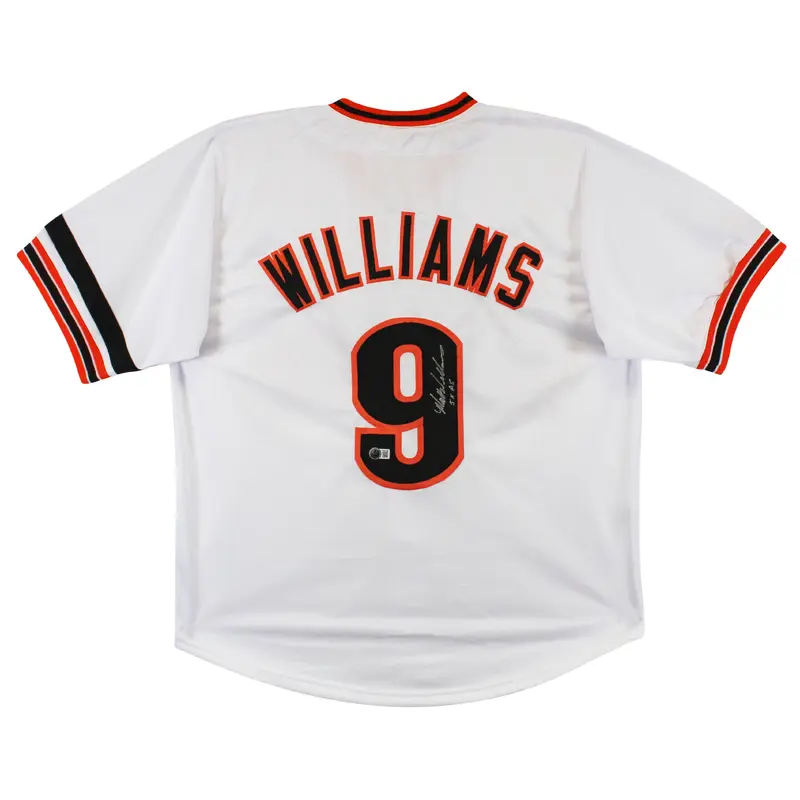 Matt Williams "5x AS" Authentic Signed White Pro Style Jersey BAS Witnessed