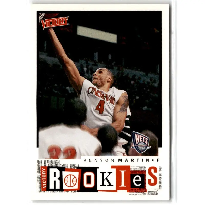 2000 Upper Deck Victory Kenyon Martin #261 Rookie