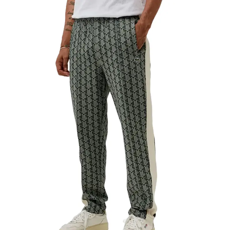 LACOSTE MENS PANTS GREEN TRACKSUIT XH0071 7M4