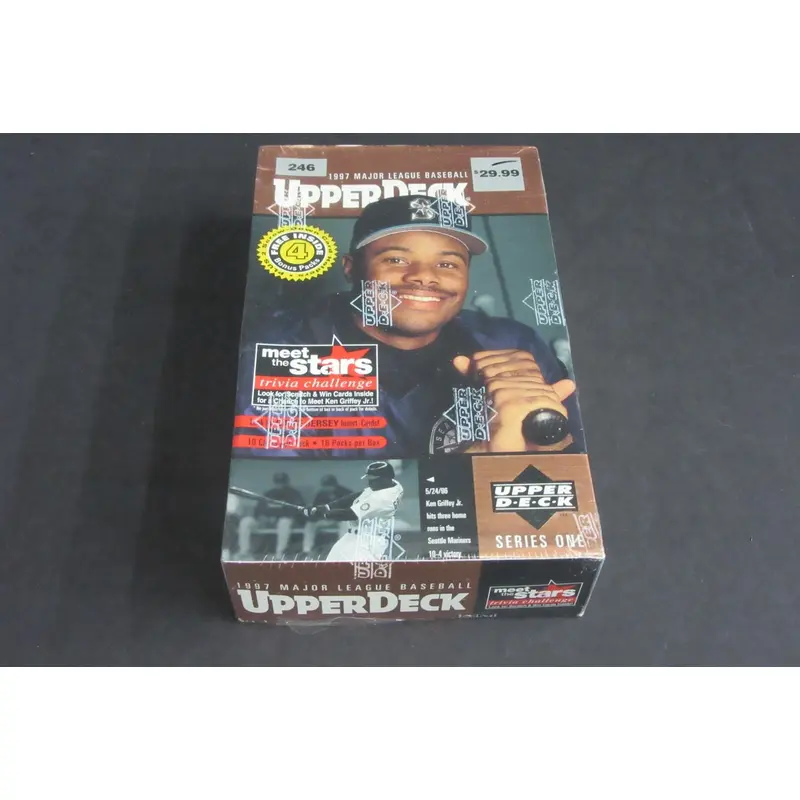 1997 Upper Deck Baseball Series 1 Blaster Box (16/10)