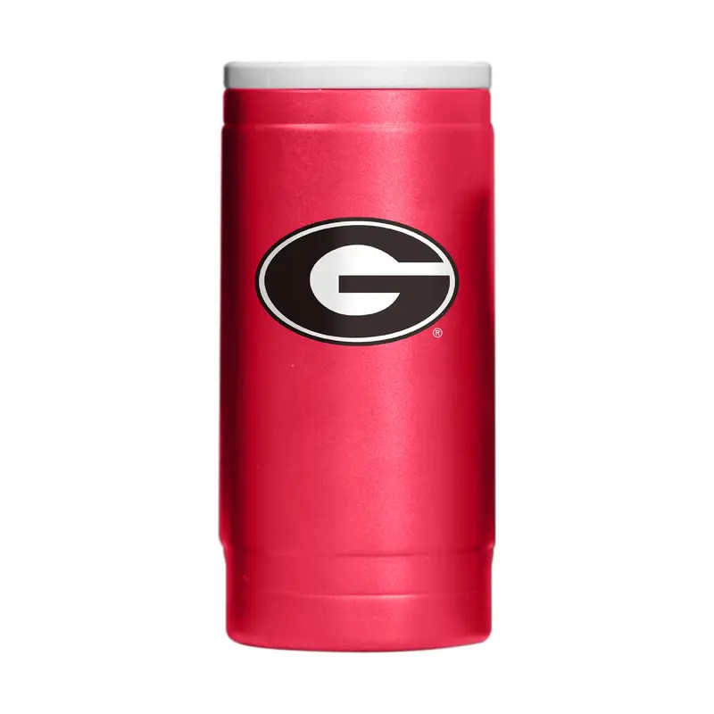 Georgia Flipside Powder Coat Slim Can Coolie